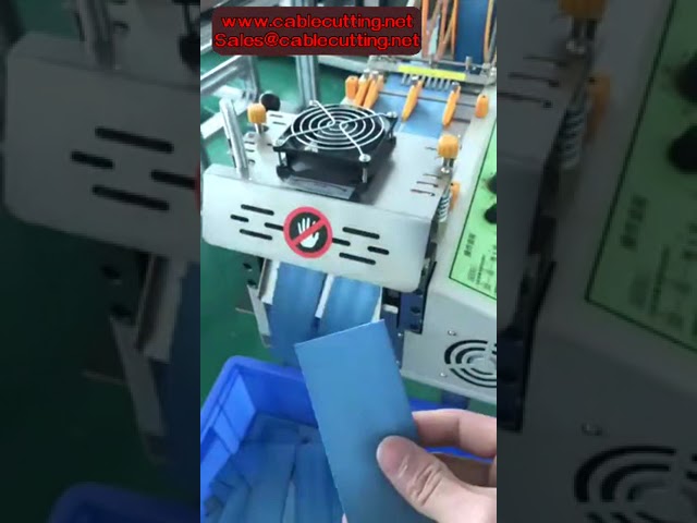 Automatische snijmachine voor stoffen banden, tape, klittenband, ritsen en elastiek – koud mes precisie