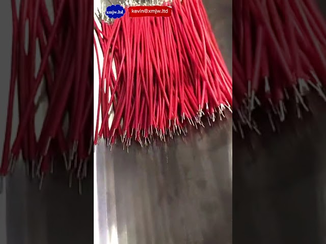 Volledig Automatische Stille Machine voor Knippen, Strippen & Krimpen van Staalkabels