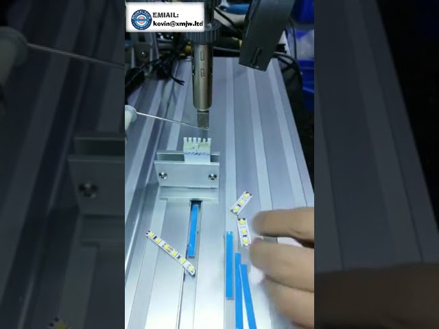 Semi-automatische Soldeermachine voor Luchtvaartpluggen met Intelligent Alarmsysteem - Draadconnector Lassen