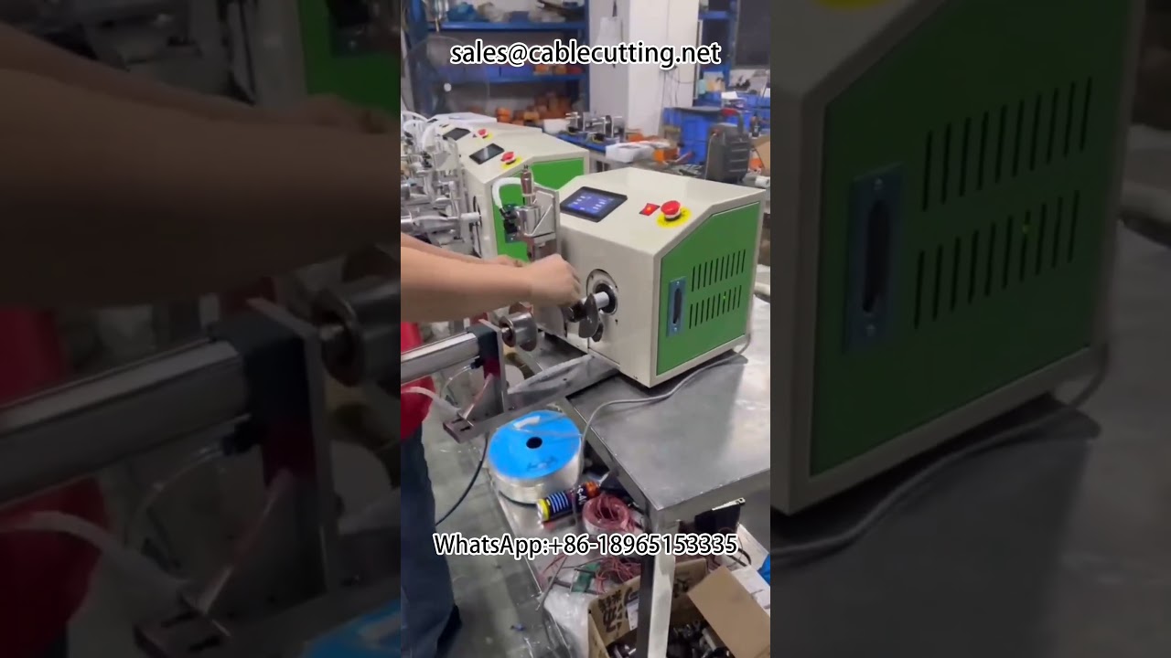 Draadwikkelmachine voor efficiënte kabelboomverwerking | Automatische wikkelapparatuur