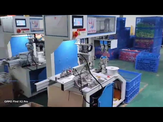 Volledig automatische machine voor draadknippen, oprollen en twistbinden - WPM-CRO