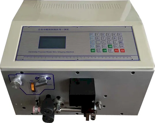 Wire Stripping Cutting Bending Machine WPM-09ZWJ Video